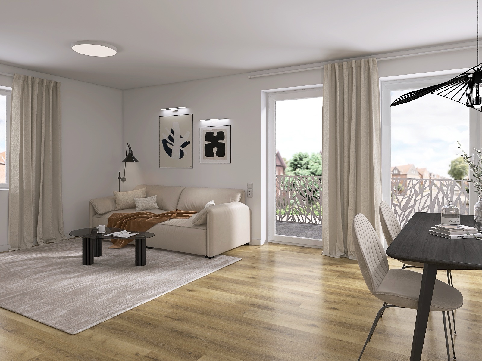 Eickenbecker EffizienzQuartier Innenansicht